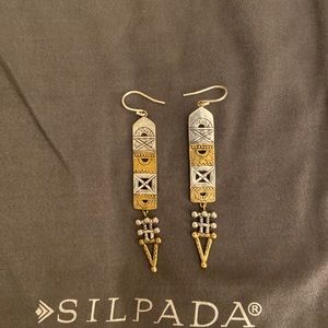 Silpada Aztec Earrings